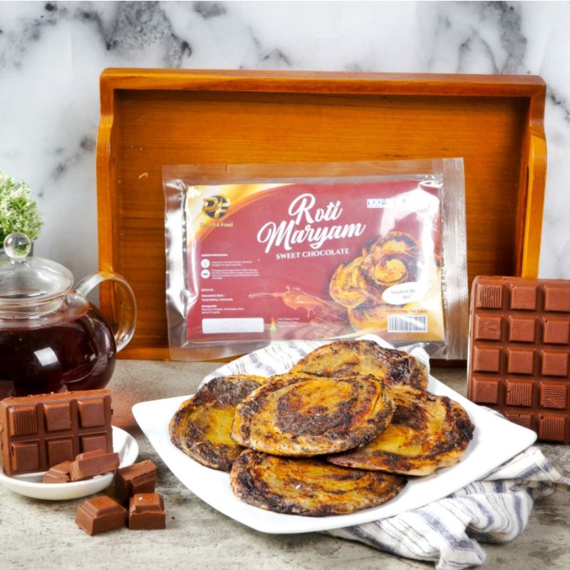 

Roti Maryam / Roti Cane Coklat Lumer ISI 5