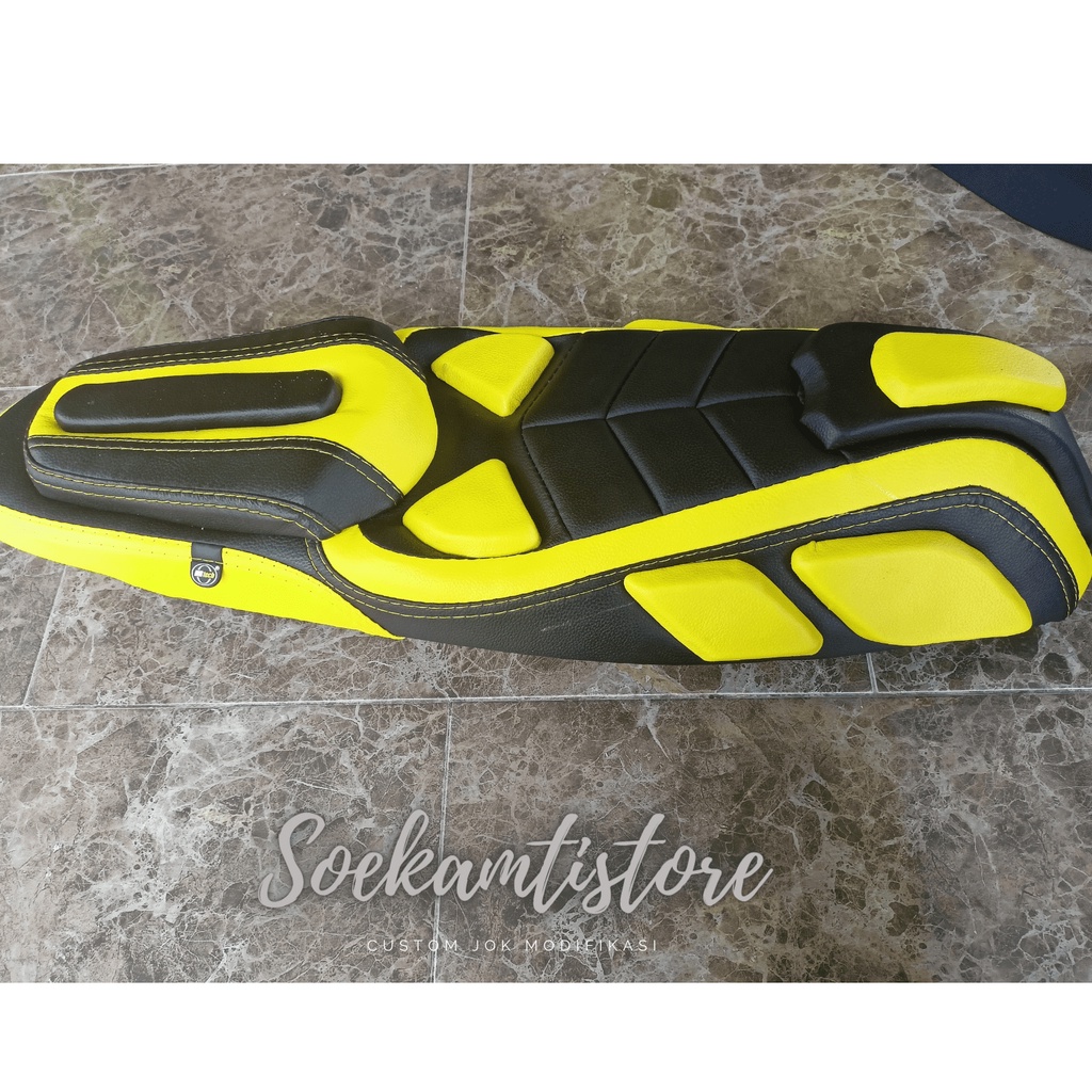 SARUNG JOK SUPRA X 125 MBTECH RETRO-KULIT JOK SEGALA MOTOR FULL MBTECH