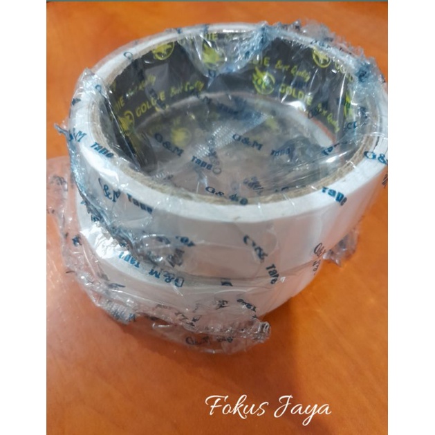 

Double tape 1" (satu inci) x 7M
