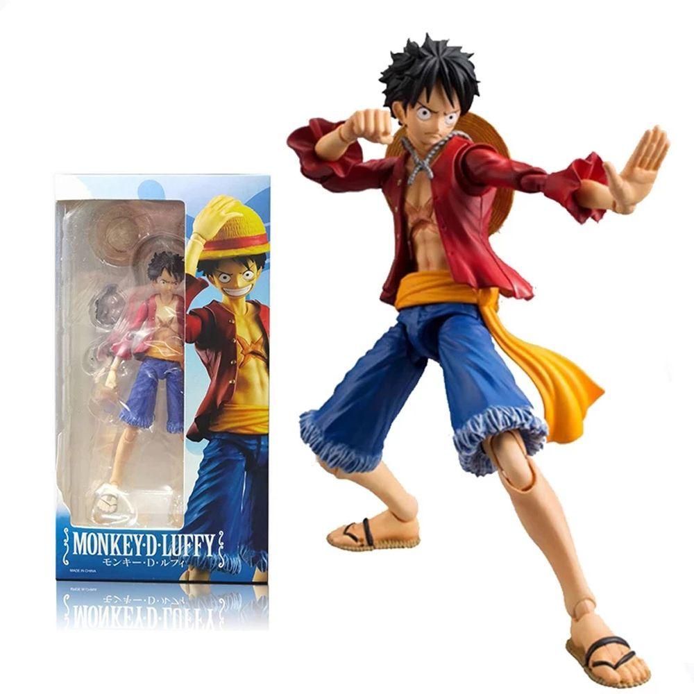 QUINTON Figure Luffy 17cm Ulang Tahun Model Anime Mainan PVC Action Figuine