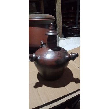 kendi maling 3 pancuran dan 4 pancuran gerabah tanah liat murah dan unik