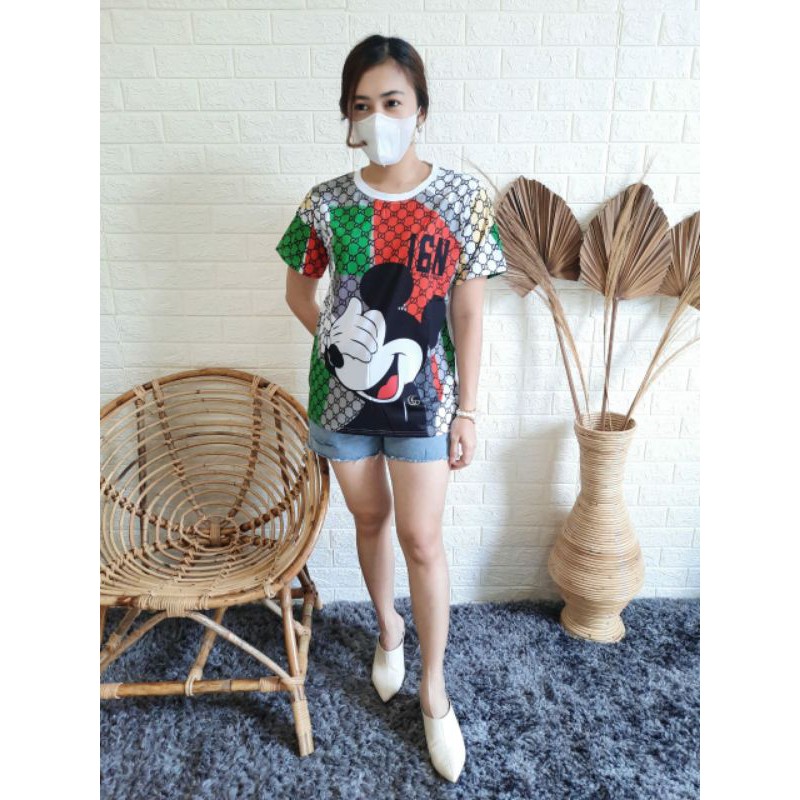 BAJU KAOS / T SHIRT WANITA IMPORT PREMIUM