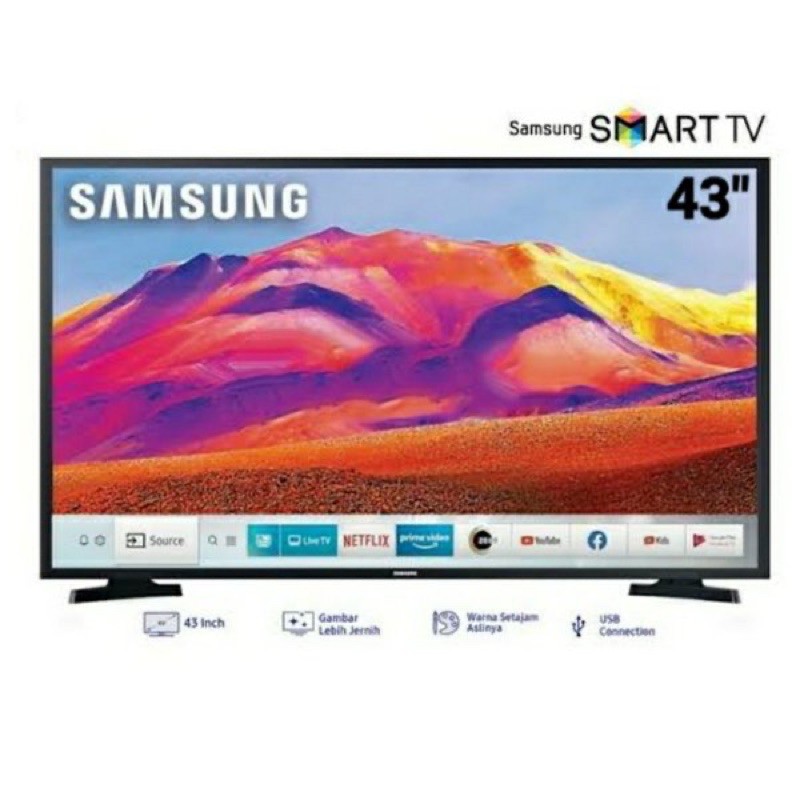 SAMSUNG LED 43 inch 43T6500 SMART TV FULL HD DIGITAL HDR - UA43T6500AK