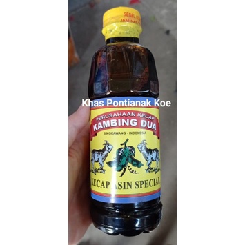 

Kecap Asin Kambing Dua SIN NYUN HIN Khas Pontianak 320ml botol plastik dari pabrik