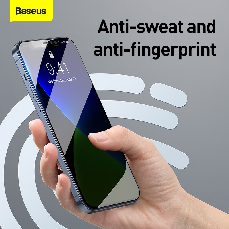 Baseus iPhone 12 Mini/12/Pro/12 Pro Max Tempered Glass Anti Spy