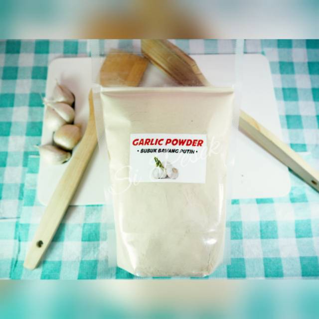 

Bawang Putih Bubuk / Garlic Powder 250 GR Murni Halal Impor ( Premium Quality.).