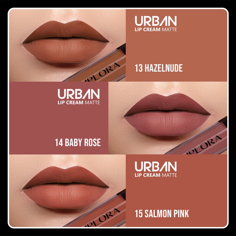 ❤ BELIA ❤ IMPLORA Urban Lip Cream Matte Velvet ( lipcream Lipstick Lipstik ) Image 4