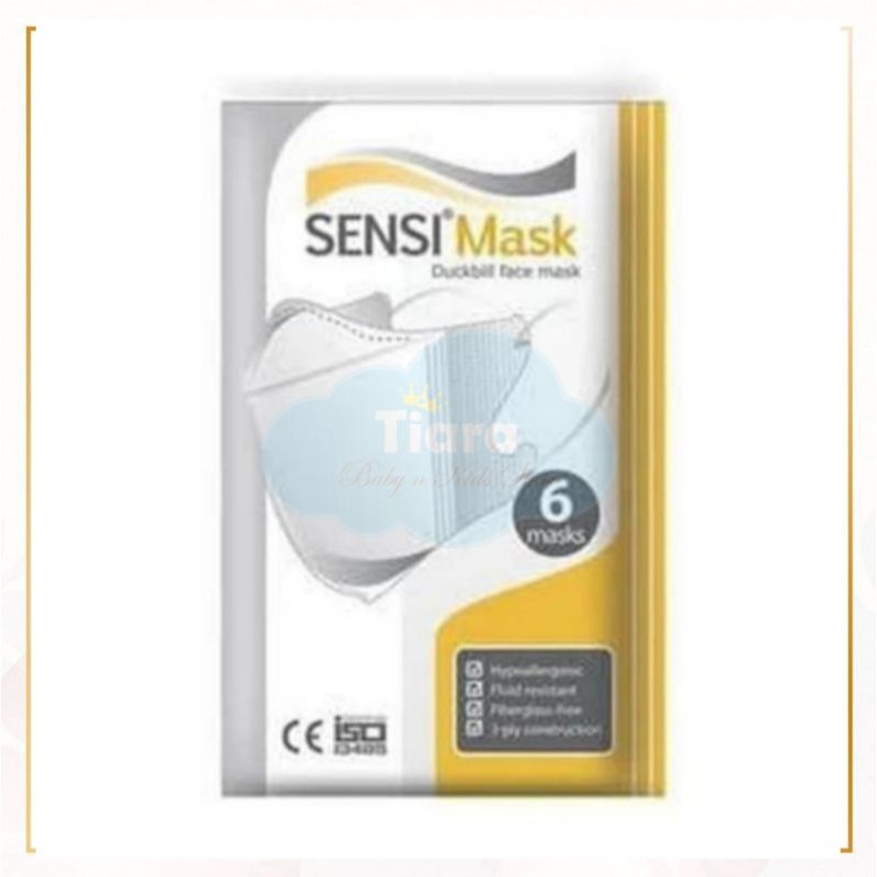 Sensi Masker Sensi Kemasan Sachet Kids Headloop, Earloop, Duckbill