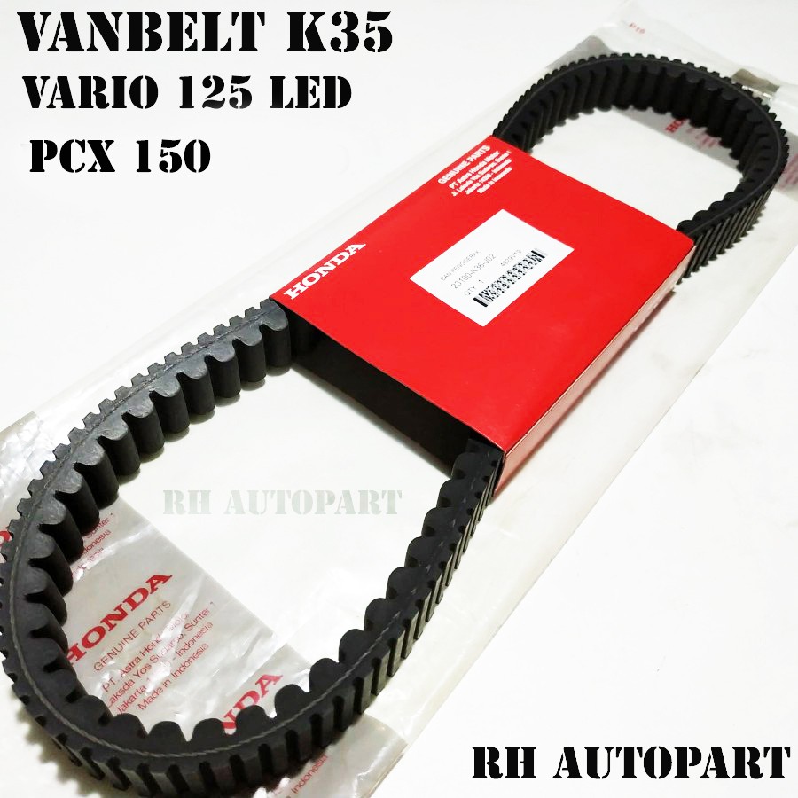 Vanbelt vario 125 Led V belt Vario 125 Led Vanbelt Pcx 150 Old V Belt Pcx 150 Vanbelt Vario LED K35