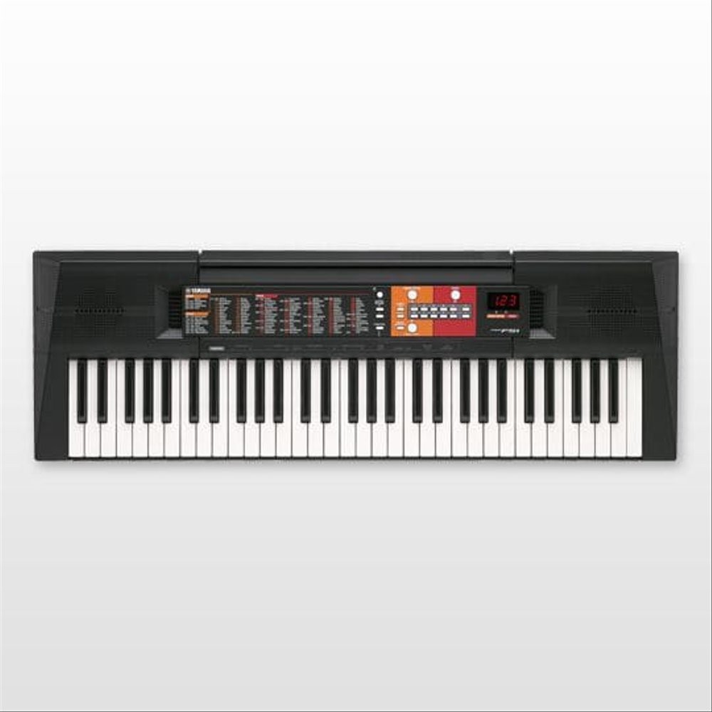 keyboard yamaha f51 original piano portable free adaptor orgen tunggal yamaha f 51