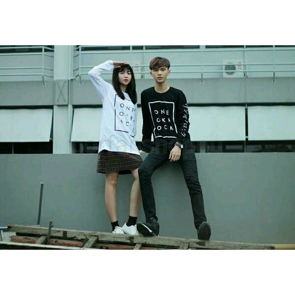 Dijual Tshirt Kaos One Ok Rock Lengan Panjang Rock Band Japanase Berkualitas