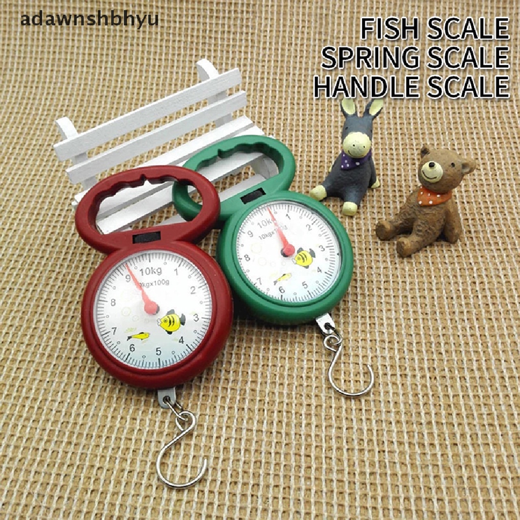 Adawnshbhyu Portable Mini Pointer Hook Hanging Weighing Scales Timbangan Berat Untuk Memancing