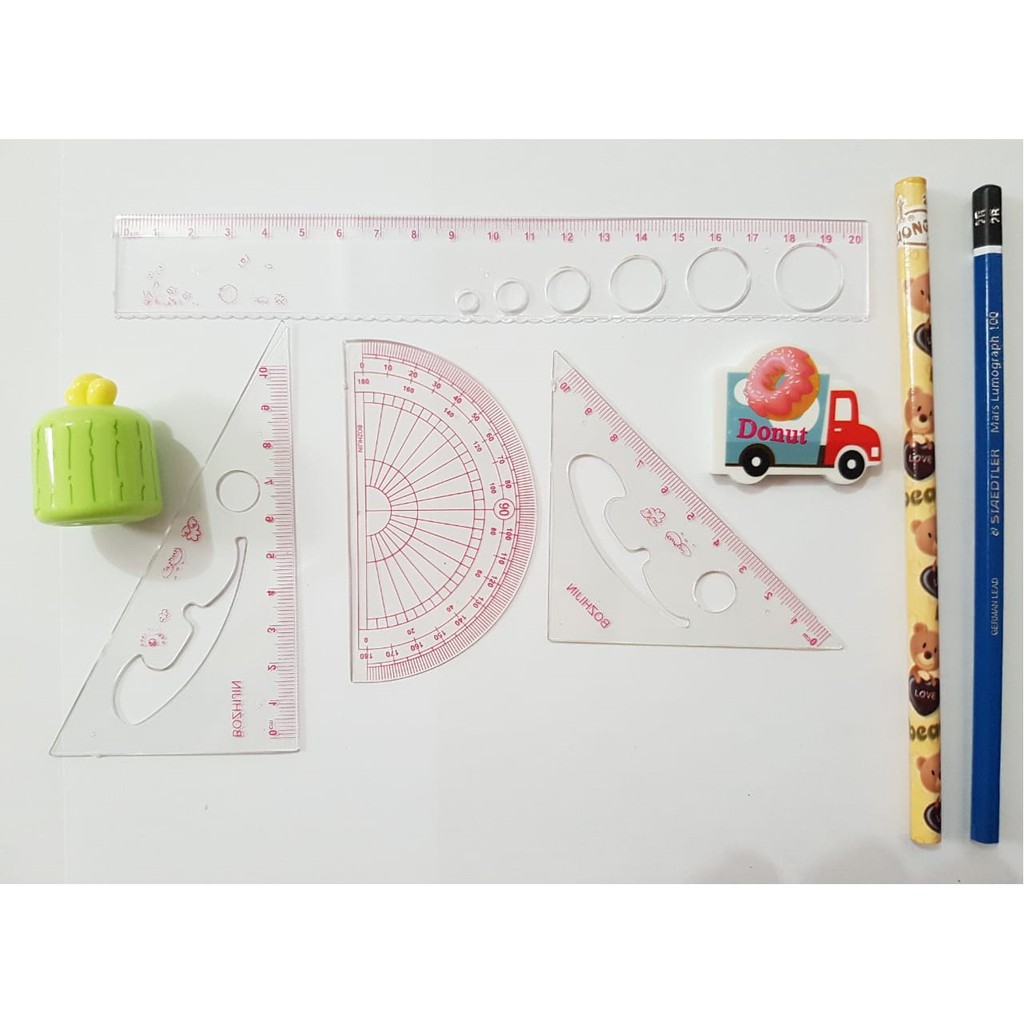 

BR17218 - ALAT TULIS SET LENGKAP PERALATAN SEKOLAH PENGGARIS RAUTAN PENSIL PENGHAPUS TERMURAH