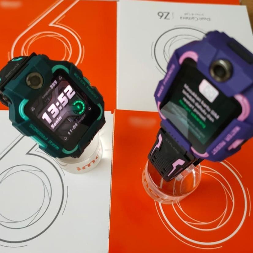 Bagus Banget.. HOT Jam Imoo Frozen 2 Dua kamera SIM Card GPS Z6 Smartwatch Anak Anti Air Rotasi 360°