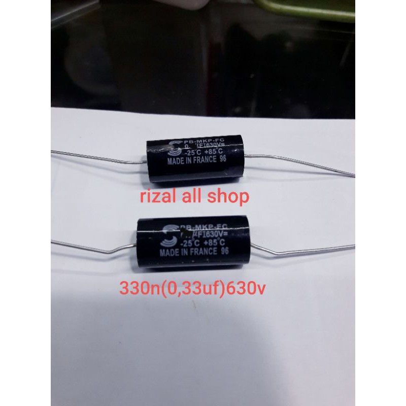 Solun 330n kapasitor 0,33uf 630v Kapasitor Audio [pcs]