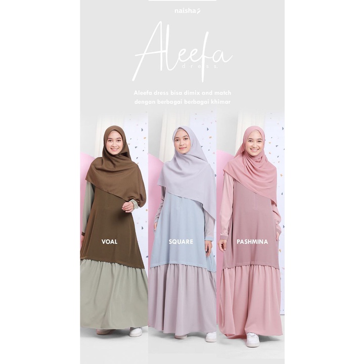 Gamis Aleefa dress by Naisha