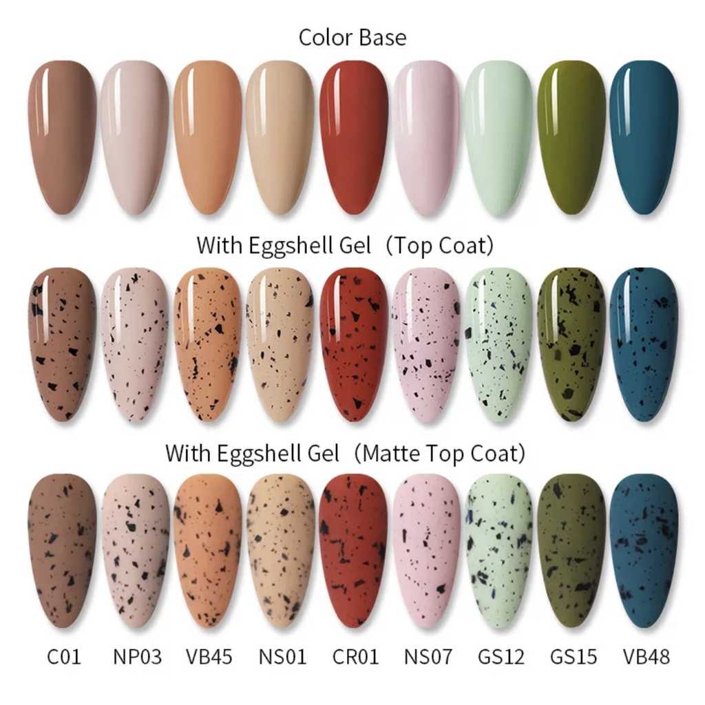 BORN PRETTY NAIL TRANSPARANT GEL EGGSHELL/ Gel Bening