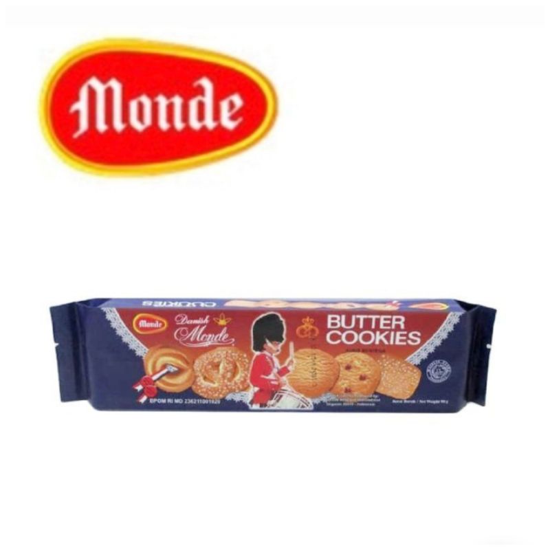 

Monde Butter Cookies 90g / Monde Danish Butter Cookies Biskuit