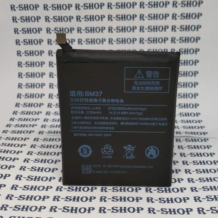 promo Baterai Xiaomi MI 5 PLUS / Batre Xiaomi MI 5+ / BM37