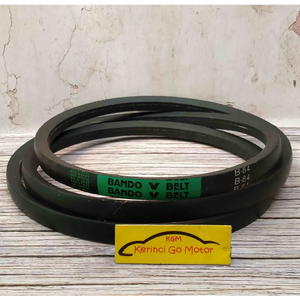 BANDO VAN BELT B-84 V BELT TALI KIPAS B84 FAN BELT VANBELT POLOS B-84