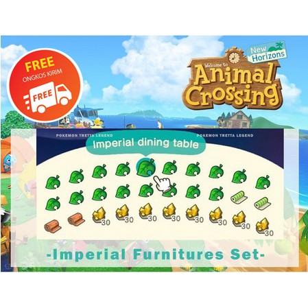 Imperial Complete Set Furnitures Lengkap BELLS NMT Animal Crossing
