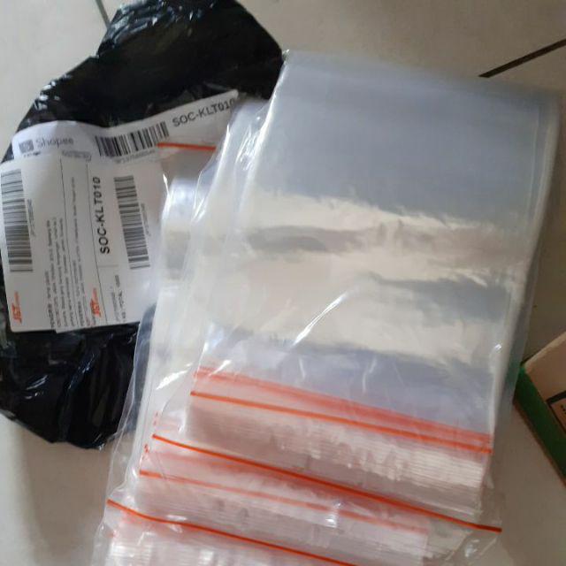 Plastik Klip Polos Uk 15x25cm Isi 100 Lembar