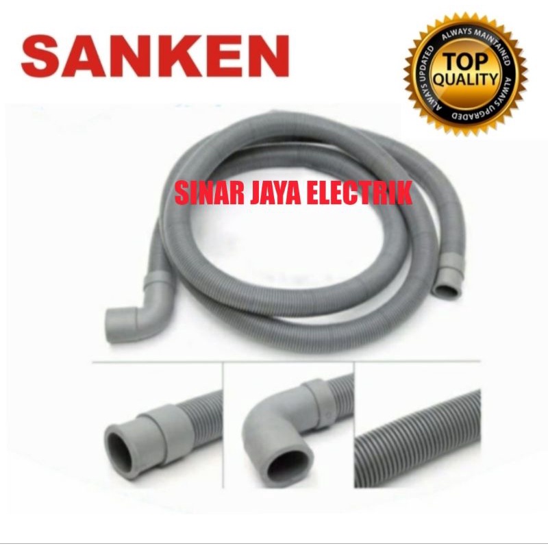 SELANG PEMBUANGAN MESIN CUCI SANKEN FRONT LOADING
