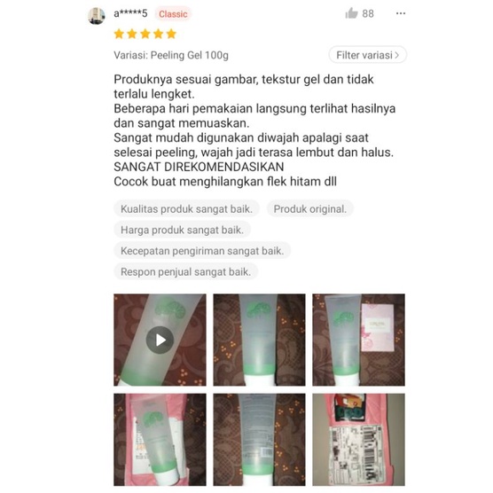 GIRLPAL CENTELLA ASIATICA PEELING GEL | FACIAL EXFOLIATING | MENCERAHKAN WAJAH