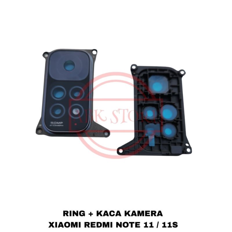 RING + LENSA CAMERA / KACA KAMERA BELAKANG XIAOMI REDMI NOTE 11 / 11S