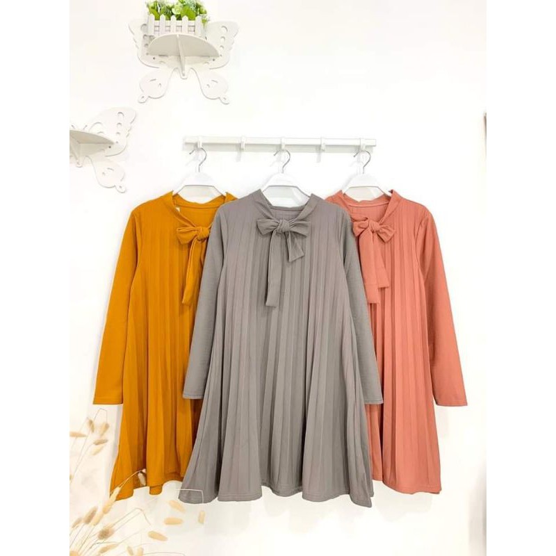 DOLINA TUNIK PLISKET / TUNIK DOLINA / TUNIK PLISKET PEREMPUAN