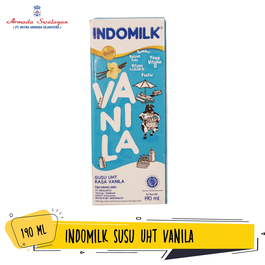 

Indomilk 190ml All Variant