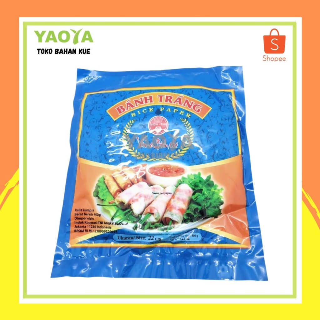 

RICE PAPER BANH TRANG ROUND 22CM 400G