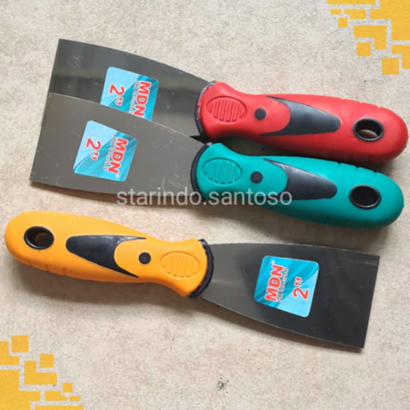 KAPI CAT SCRAPPER semen kape sliper gagang karet handle karet kayu 3 2 inch