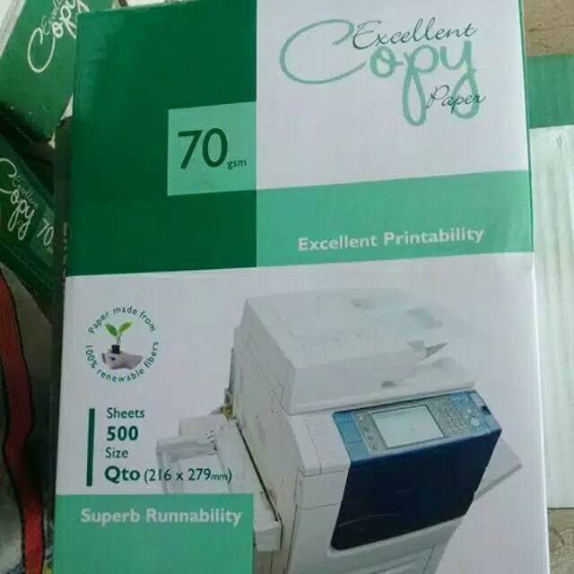 

Kertas kuarto 70gsm