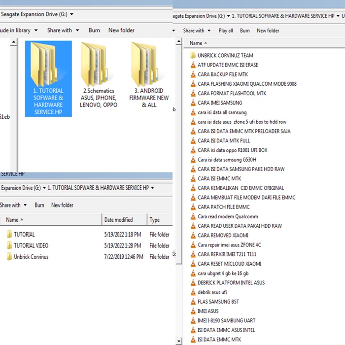 DATA SOFWARE DAN HADWARE HDD EkSTERNAL 4TB FULL