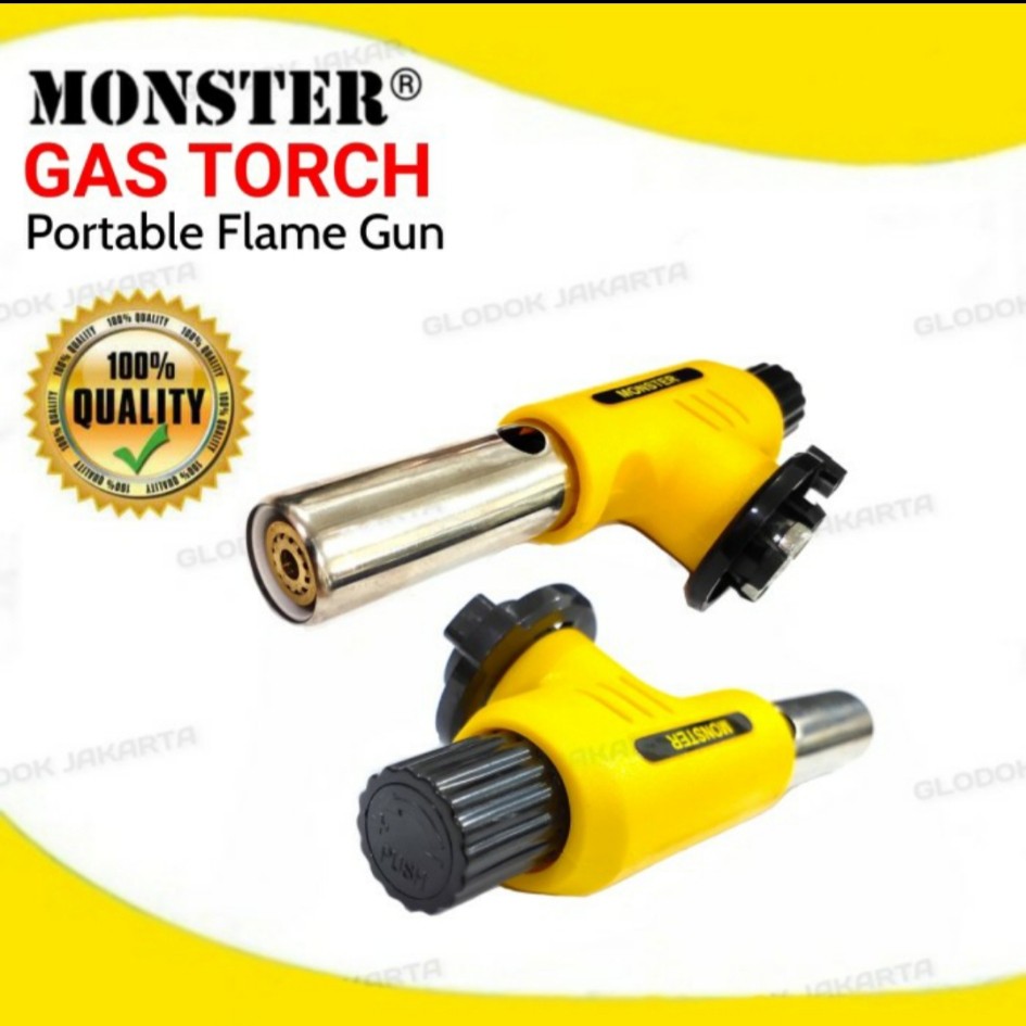 Portable Gas Torch / Flame Gun / BBQ Blow Torch / Korek 807