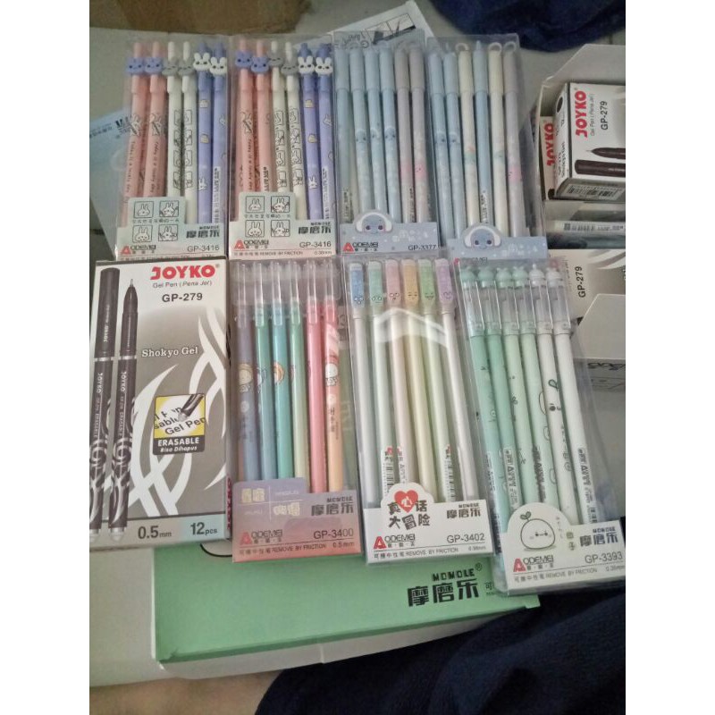 

Pulpen cair tanpa typex perlusin(box)