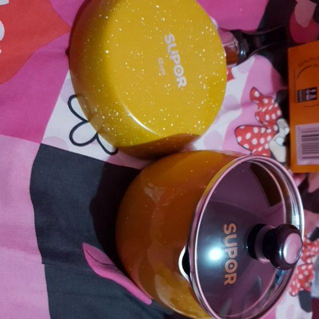 Panci Sauce Pan Dan Wajan Fry Pan Mini Bobo Supor Isi 2 Pcs