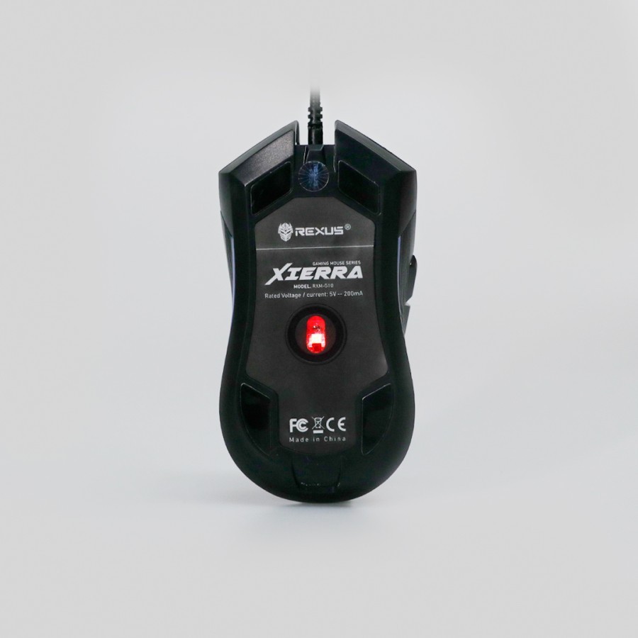 Mouse gaming rexus wired Usb 4800dpi Rgb Xierra Rxm G10 G-10