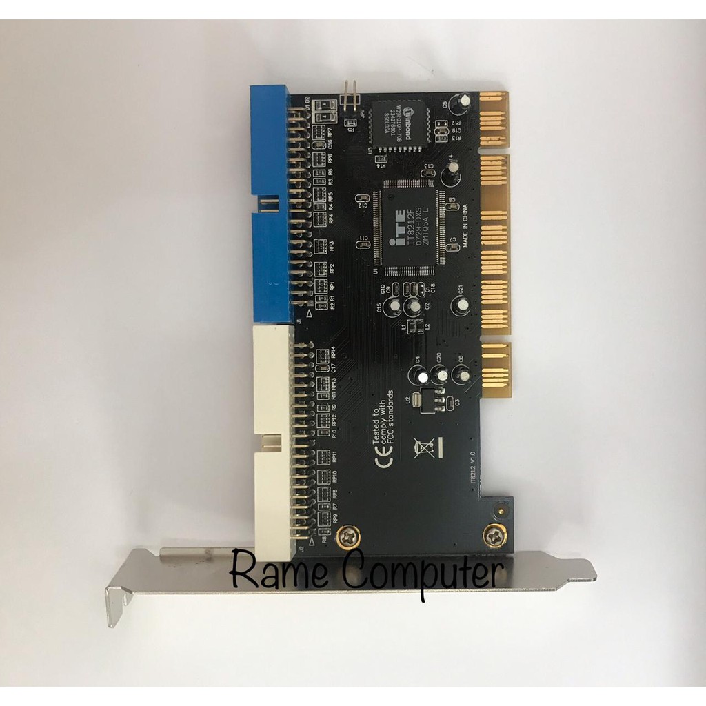 2 Port ATA/133 IDE Controller PCI Card Adapter