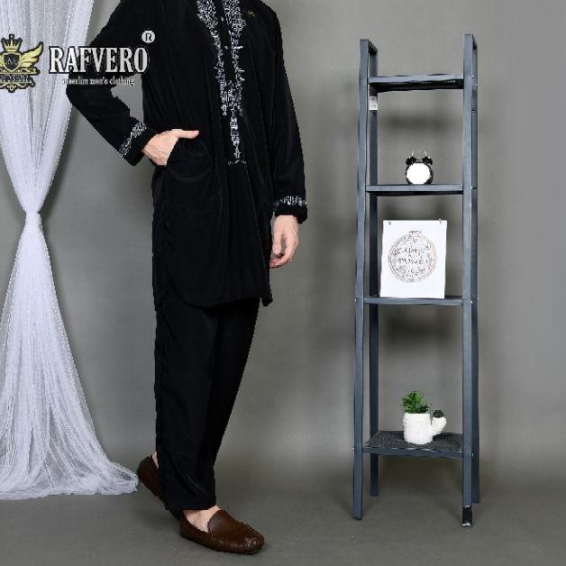➨ Baju Muslim Koko - Setelan Pakistan Al-Mashka - Setelan baju Muslim RAFVERO Original ♞