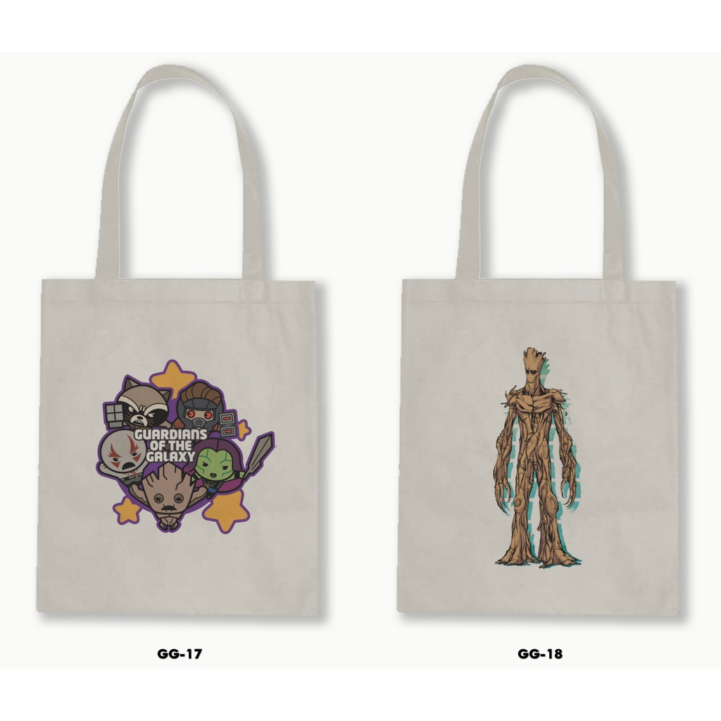 TOTE BAG BLACU  - GUARDIANS OF THE GALAXY .01