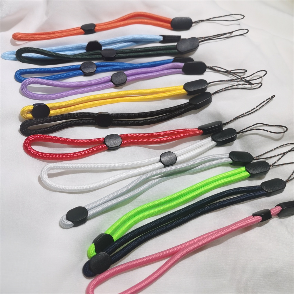 Tali Lanyard Pergelangan Tangan 13 Warna Anti Hilang Untuk Earphone USB