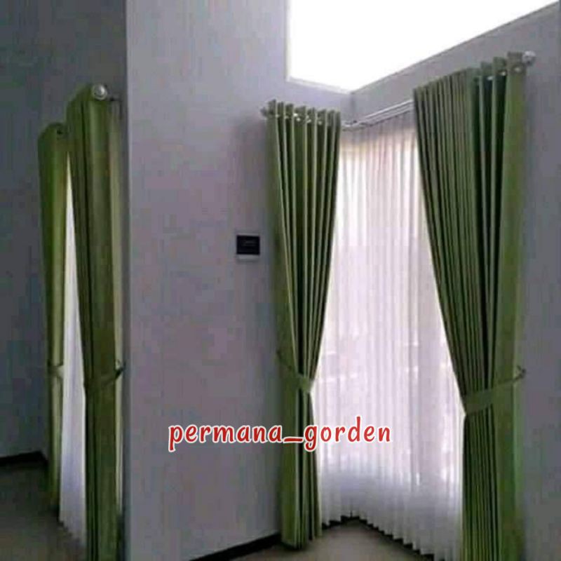 gorden blackou gorden polos gorden hijau muda gorden minimalis