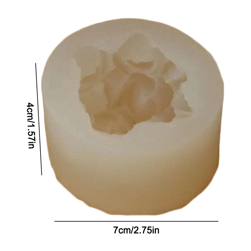 Cetakan Silikon Bentuk Bunga Untuk Permen / Cokelat / Gula / Sabun