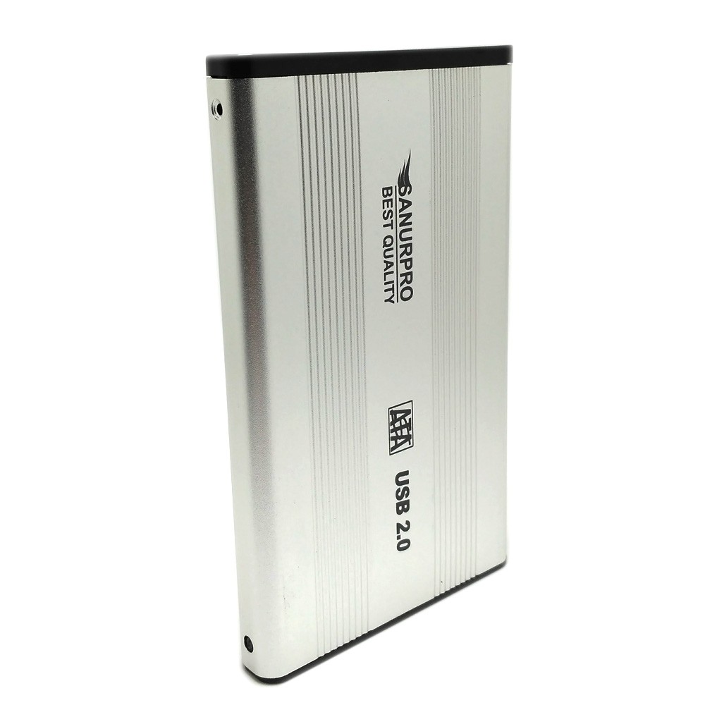 SanurPro 2.5 Inch HDD External Case SATA USB 2.0