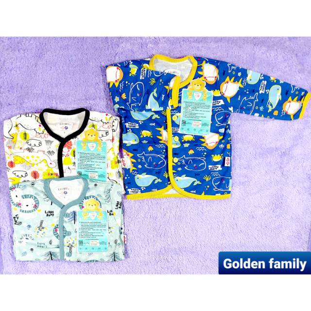 Libby  Baby 6pcs Baju  Panjang Kancing Depan size S L 