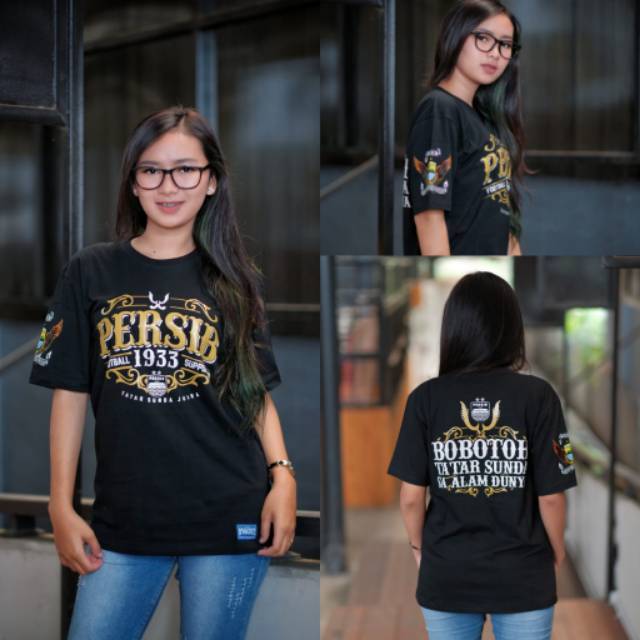 BEST SELLER Kaos Persib tatar sunda hitam terbaru murah pria wanita