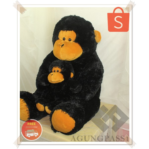 Mainan Anank Boneka Monkey + Kid Jumbo