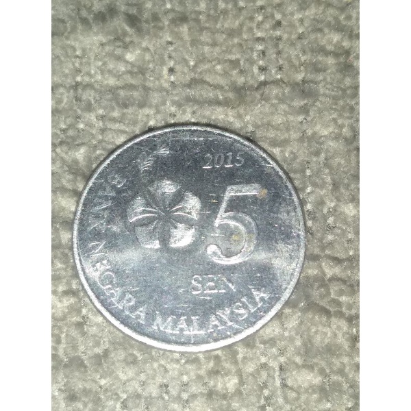 Coin 5 Sen Malaysia